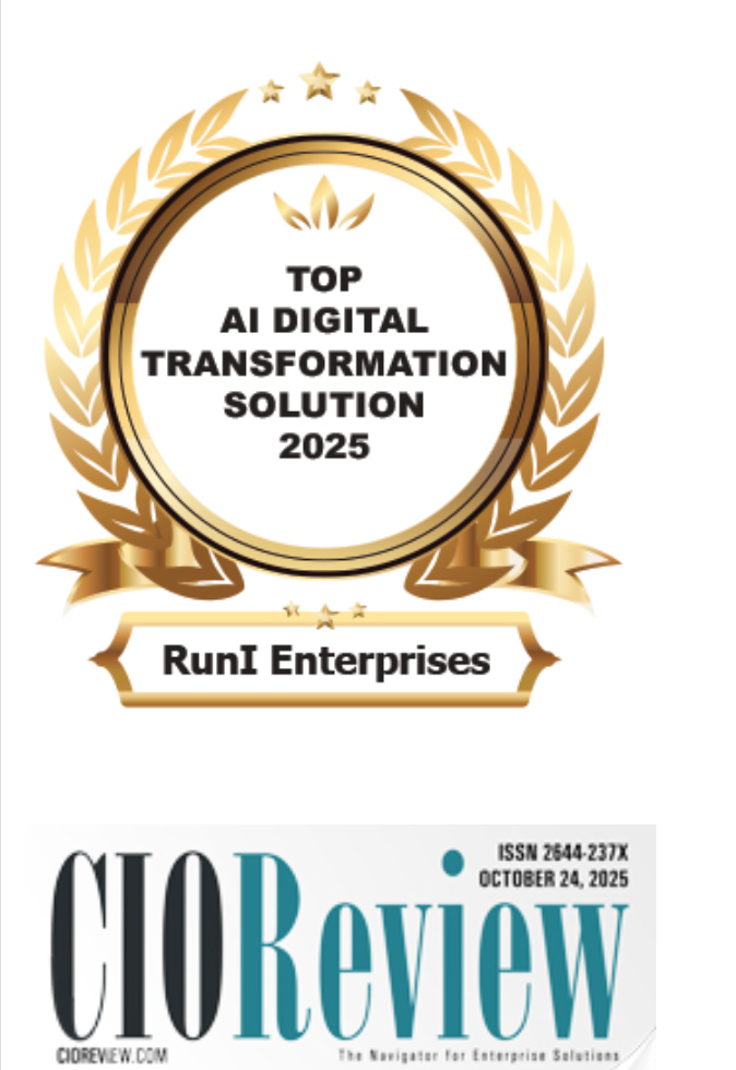 TOP AI Digital Transformation Solution 2025 - CIOReview Award